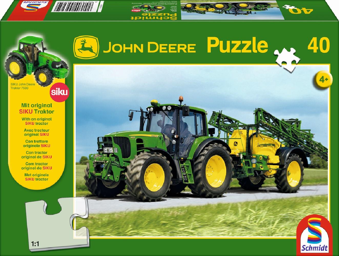 PUZZLE 400TLG (JD6630 MIT FELDSPRITZE) PUZZLE 400TLG (JD6630 MIT FELDSPRITZE)