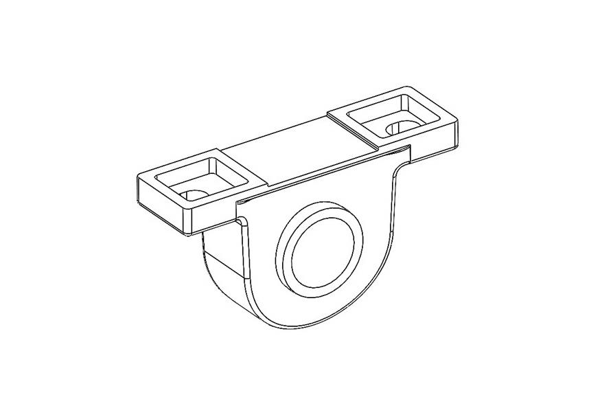 KOMPLET STÅLEJE Ø60 MM - SKF SYJ65KF+H23