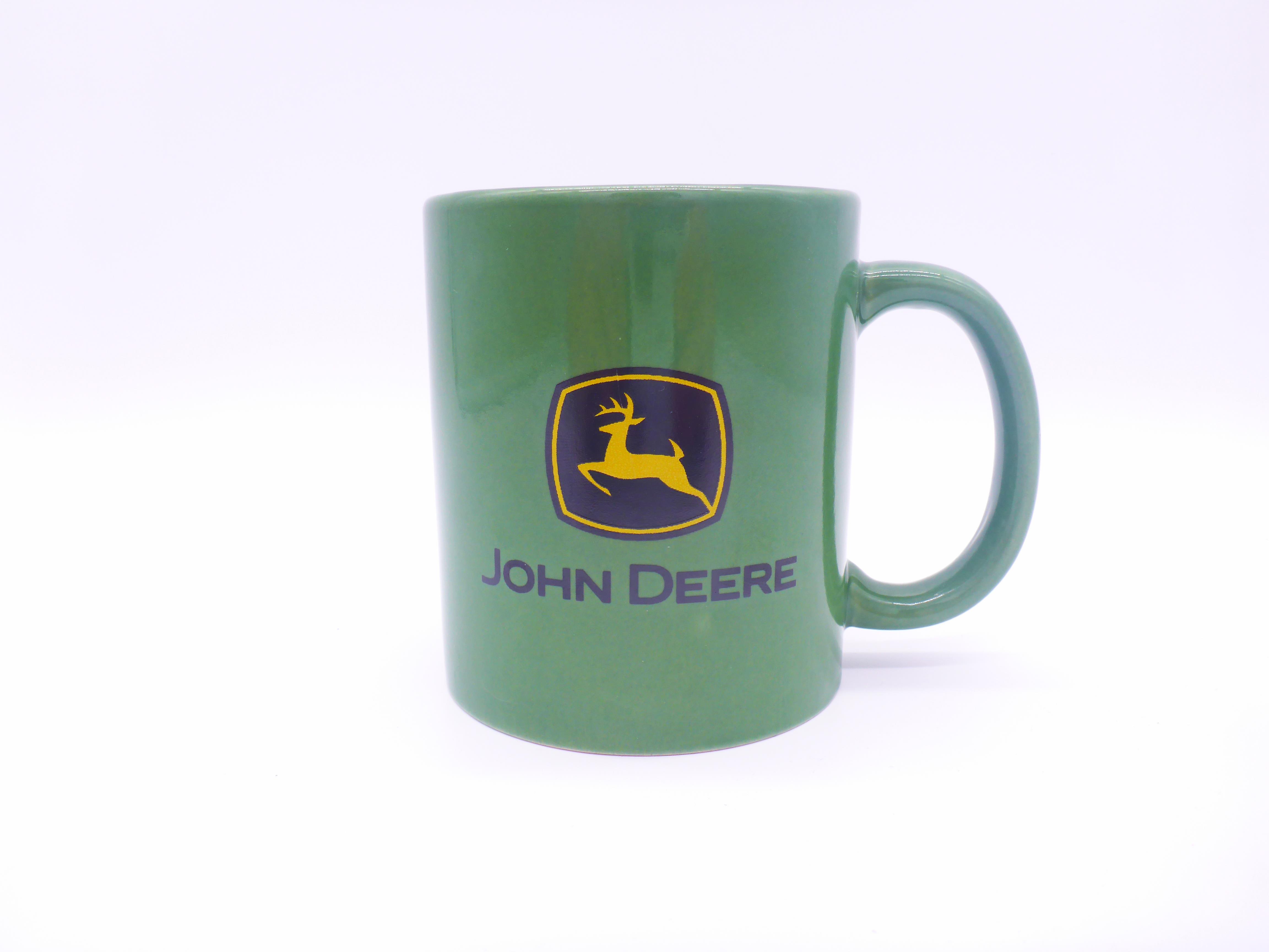 John Deere Tasse grün