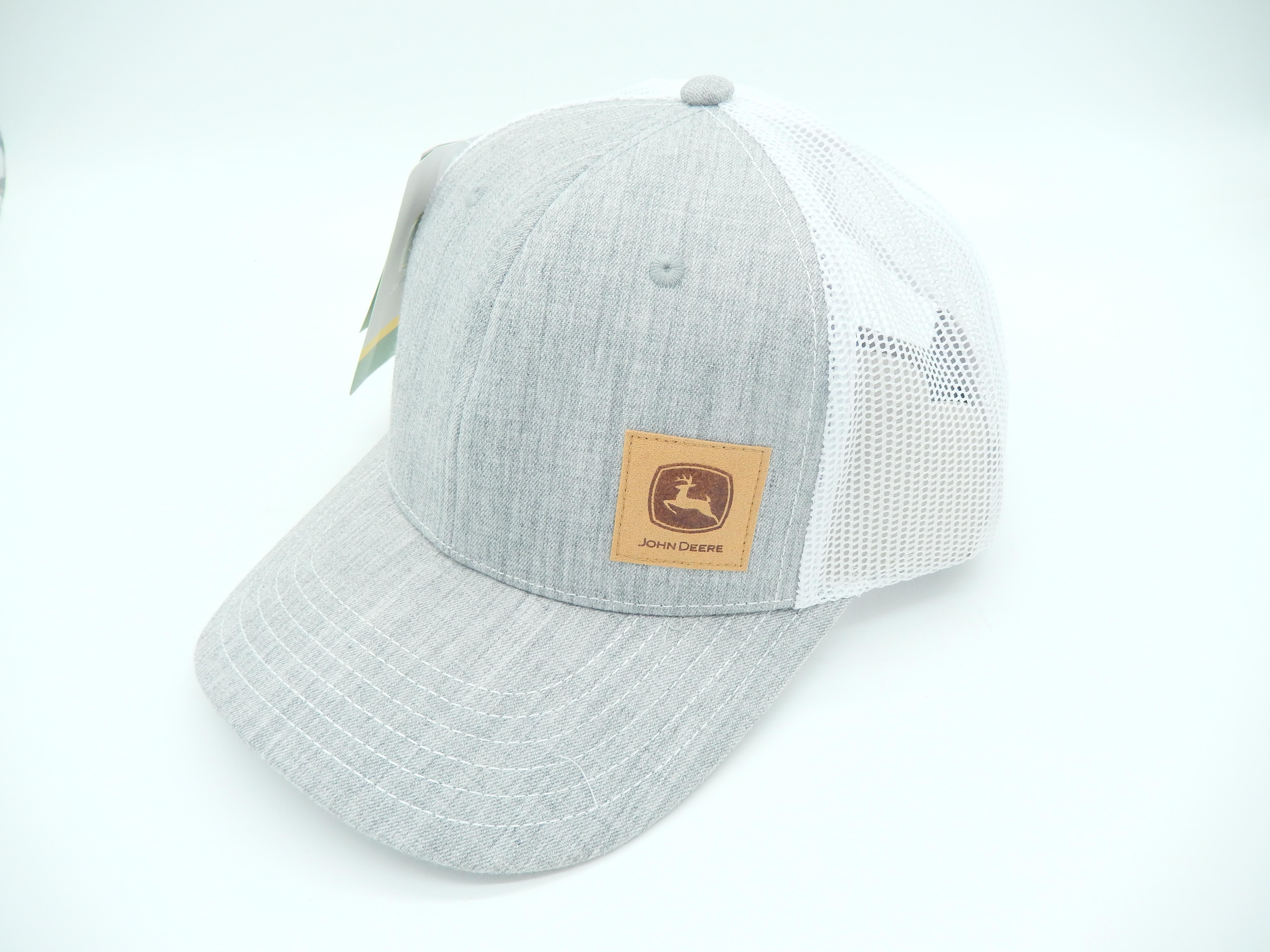 John Deere Mesh Cap grau