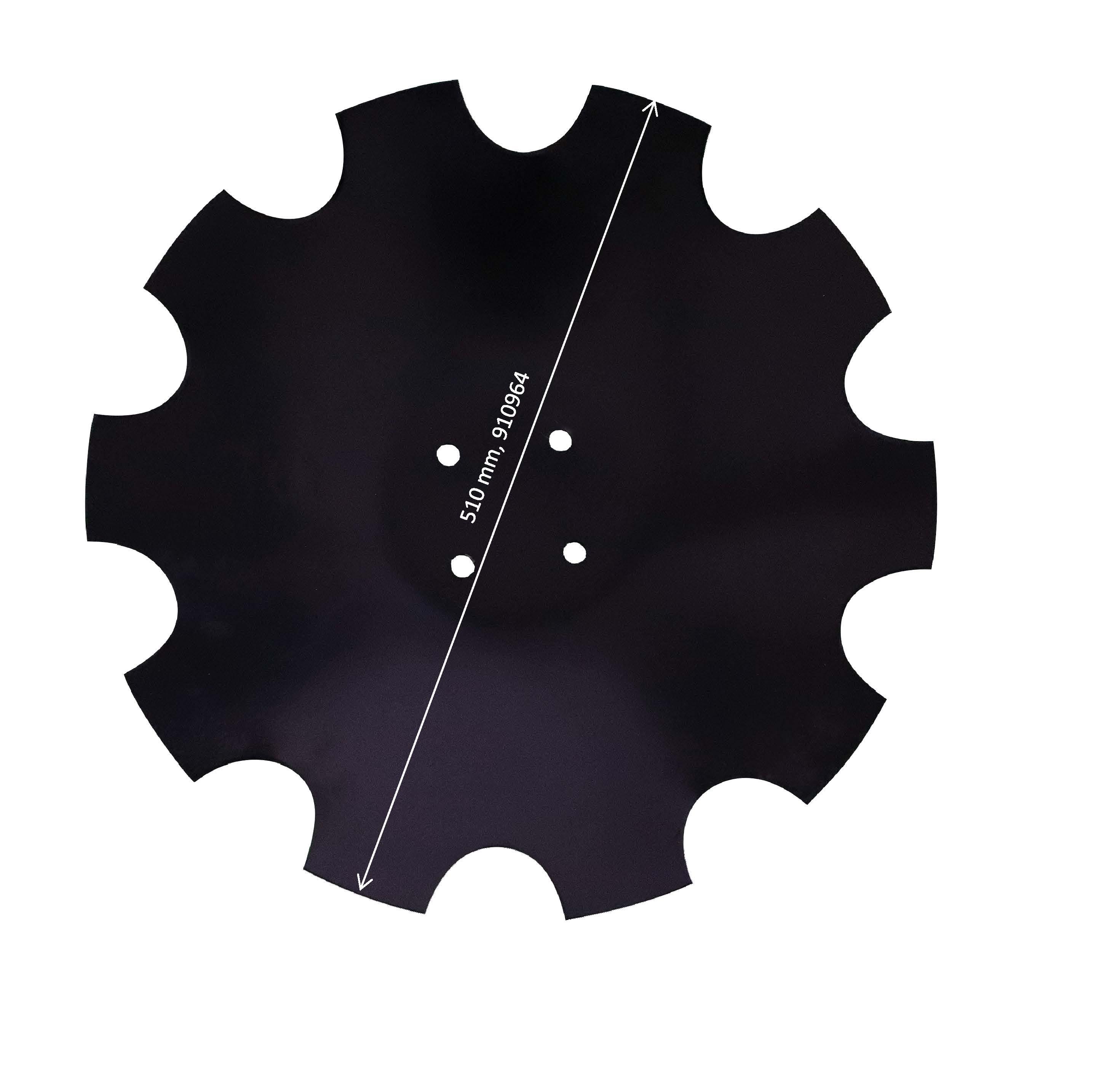 GEZAHNTE SCHEIBE D=510X5 MM LOCHKR.D=98