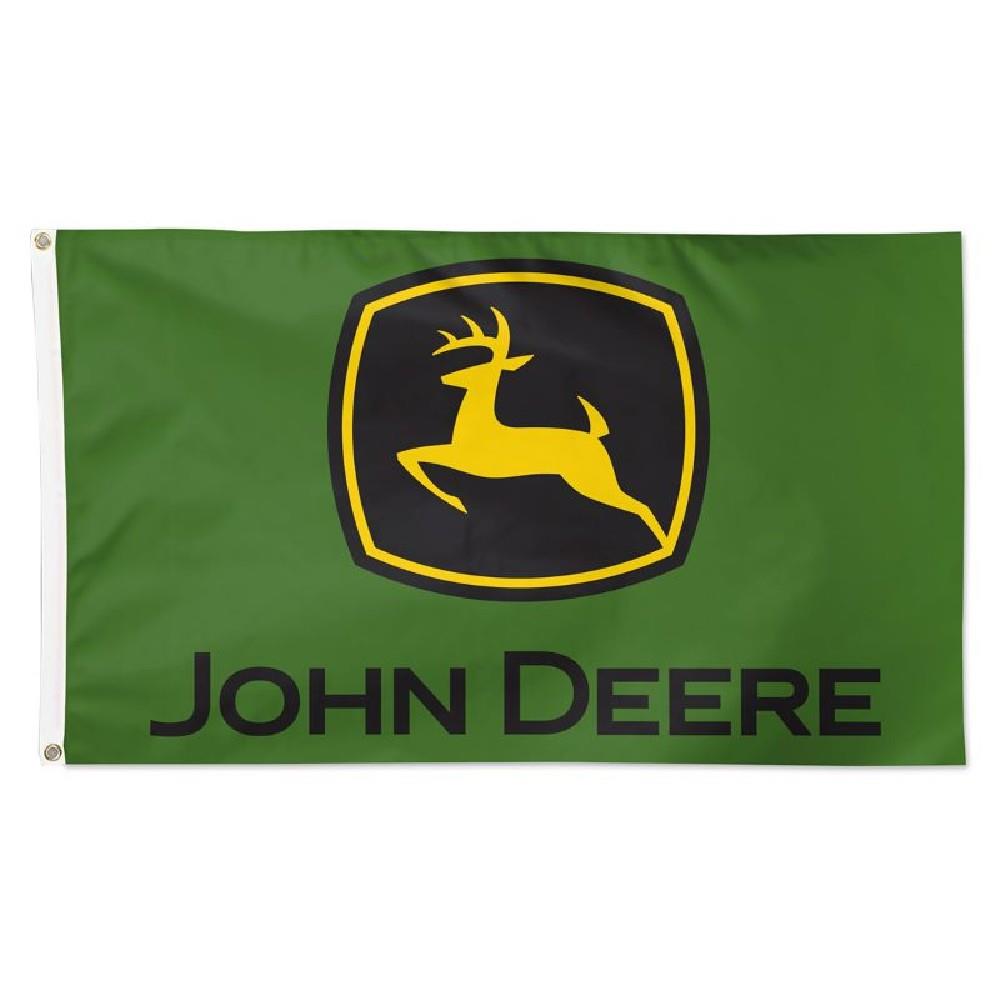 John Deere Fahne grün 75x150cm