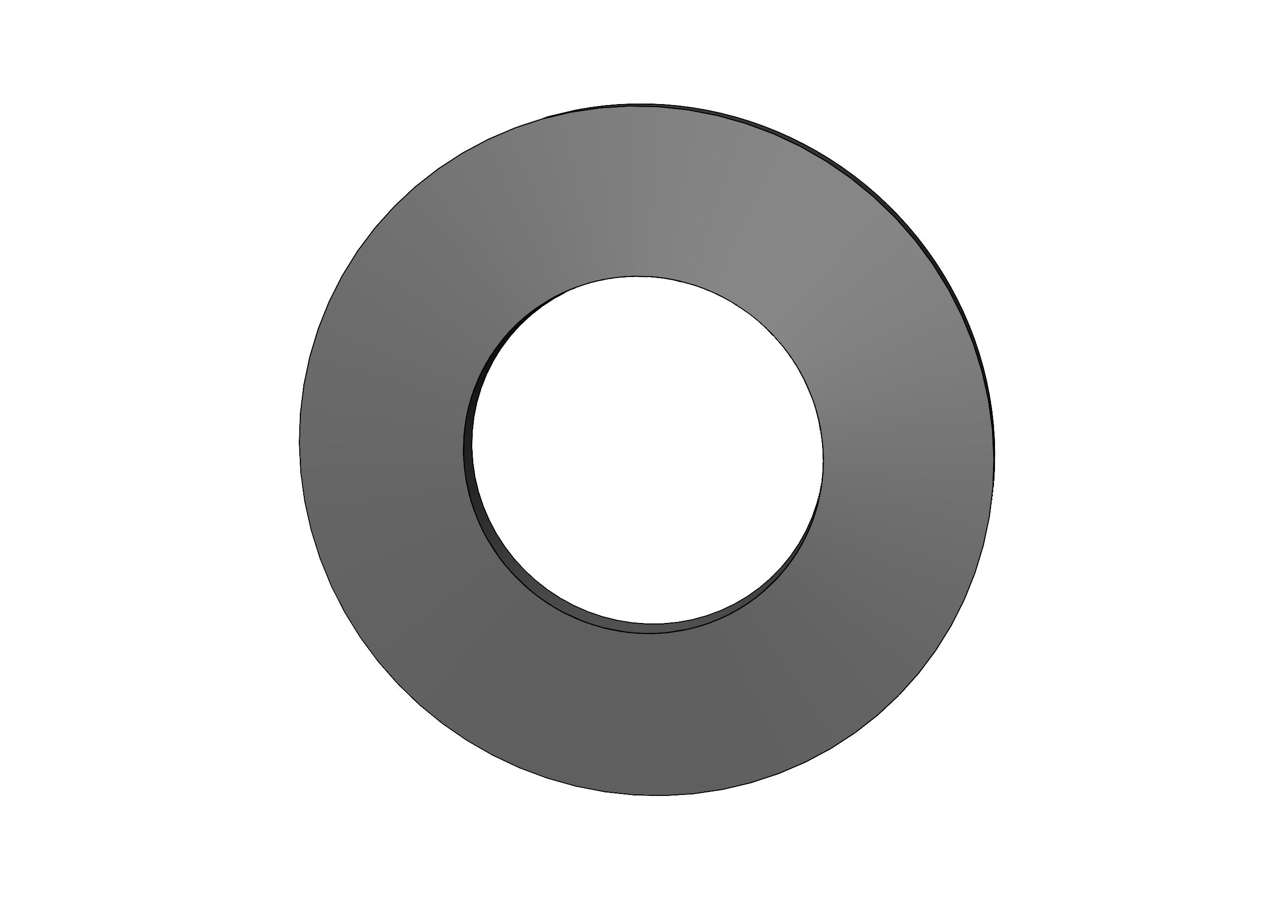 TALLERKENFJEDER Ø70/Ø35,5X3 MM